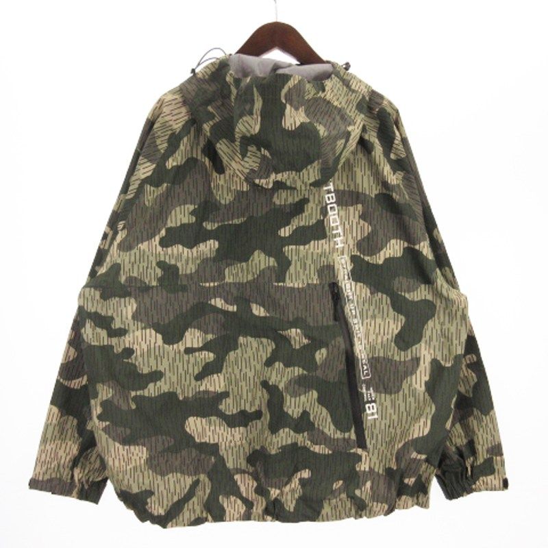 24AW TIGHTBOOTH マウンテンパーカー タイトブース 迷彩 CAMO TIGHTBOOTH（タイトブース）RAIN CAMO 3 LAYER MOUNTAIN PARKA - birnest