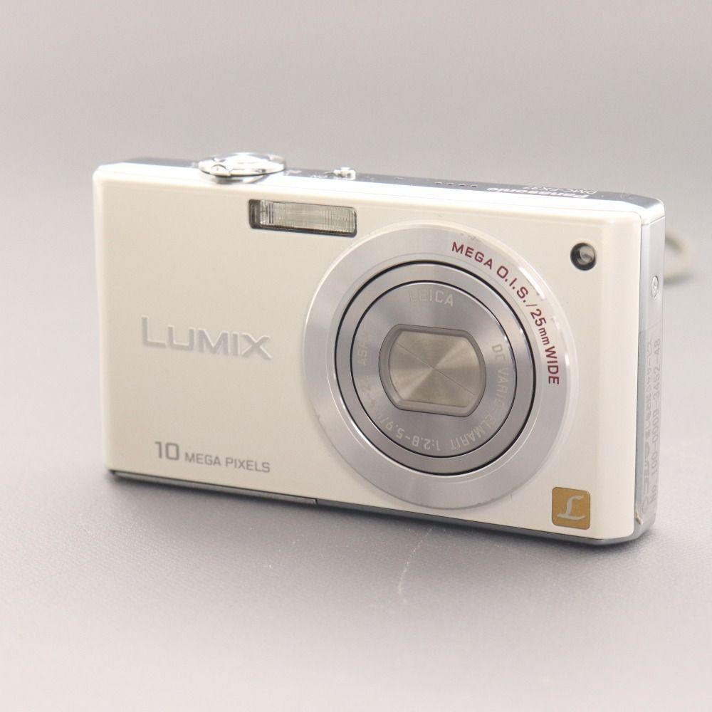□ パナソニック コンパクトFX37 デジタルカメラルミックス デジカメ