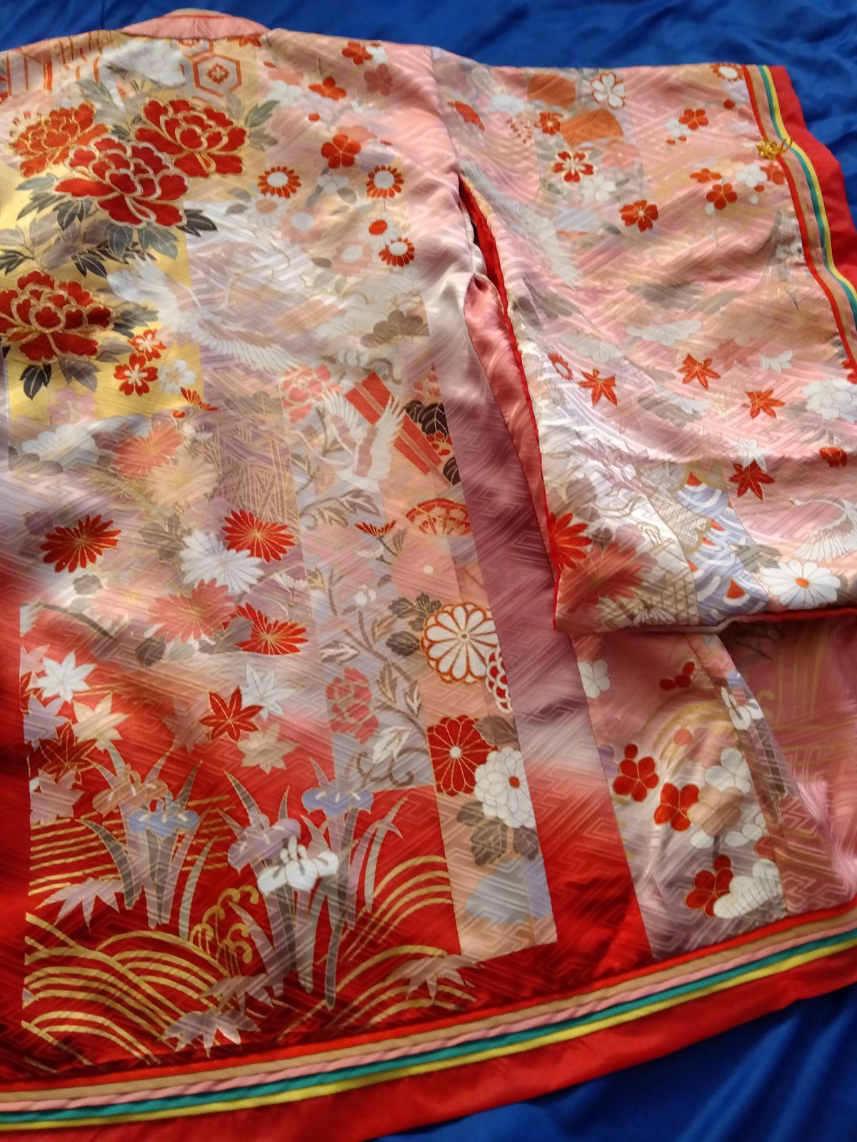 十二単風羽織り (お座り月年齢から3〜４歳位) - メルカリ
