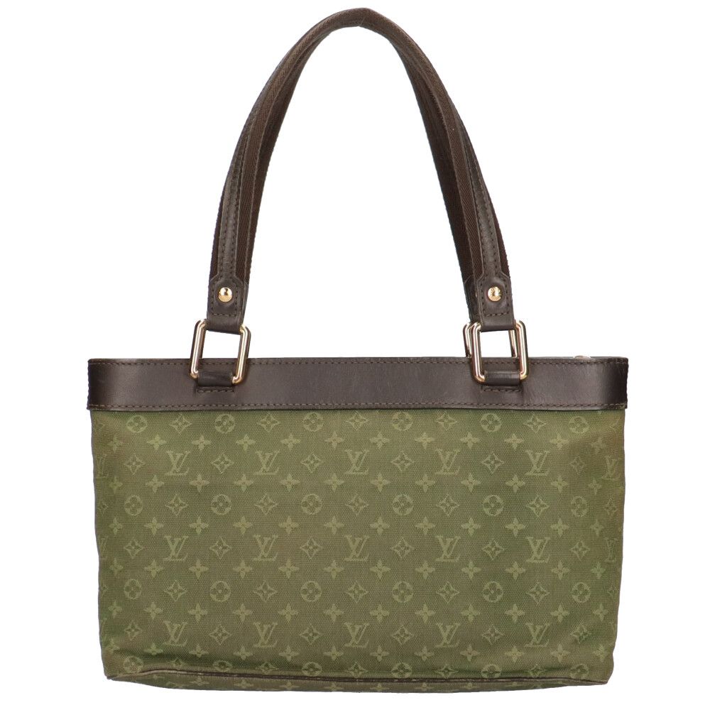 LOUIS VUITTON】ショルダーストラップ ダークグリーン キャンバス