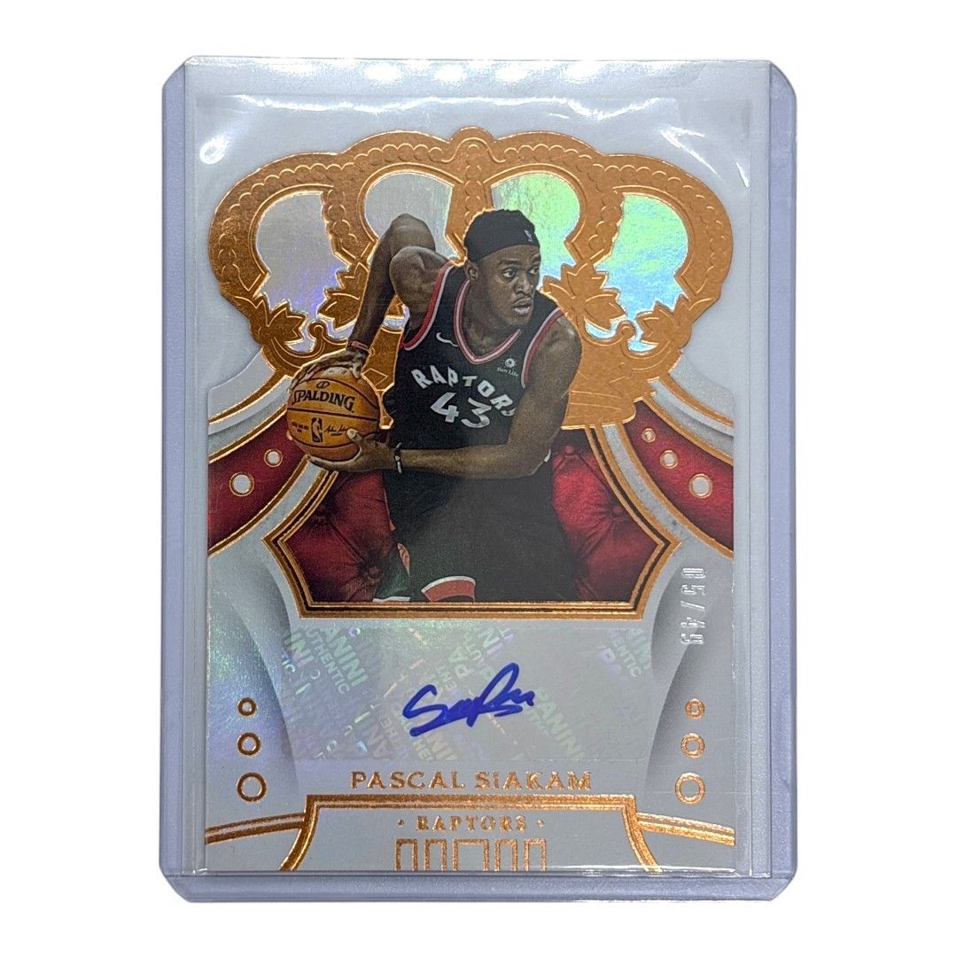 PANINI NBAカード CROWN E DIE-CUT PASCAL SIAKAM TORONTO RAPTORS 05/49 #CA-PSK 送料無料 中古 IT1 PANINI NBAカード CROWN ROYALE DIE-CUT PASCAL SIAKAM TORONTO