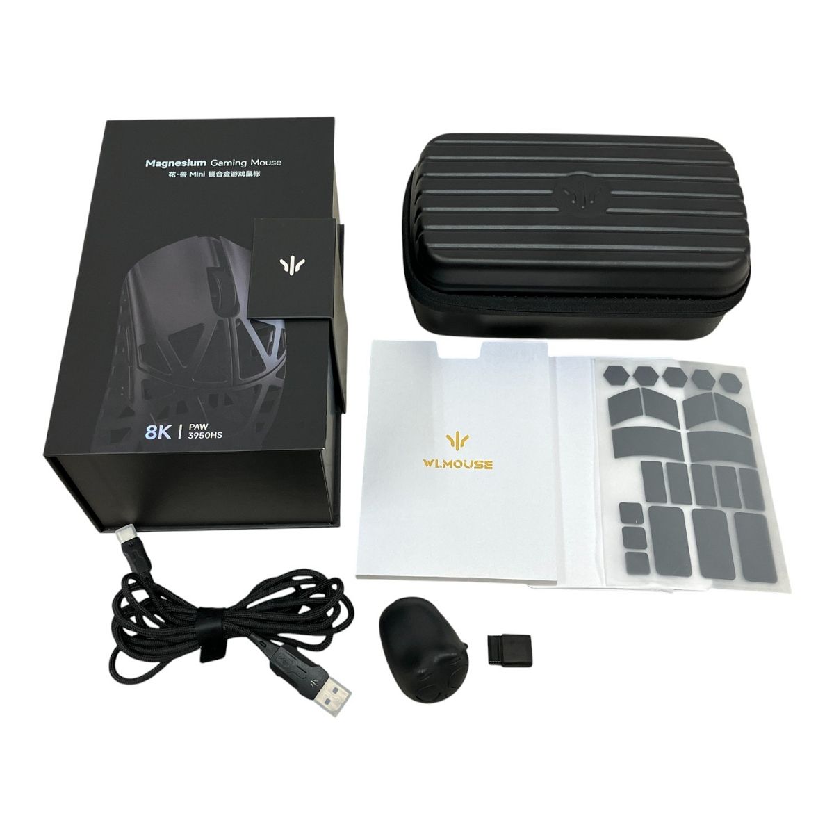 WLMOUSE Beast X Mini Pro 8KHzポーリングレート対応 ワイヤレス ゲーミングマウス M10550556