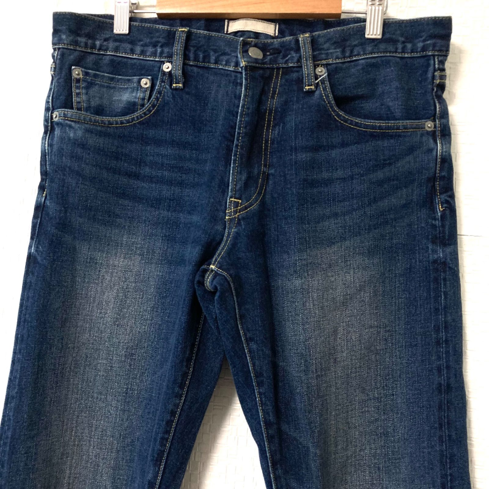 赤耳！(^w^)b UNIQLO ユニクロ セルビッジ スリム フィット ジーンズ