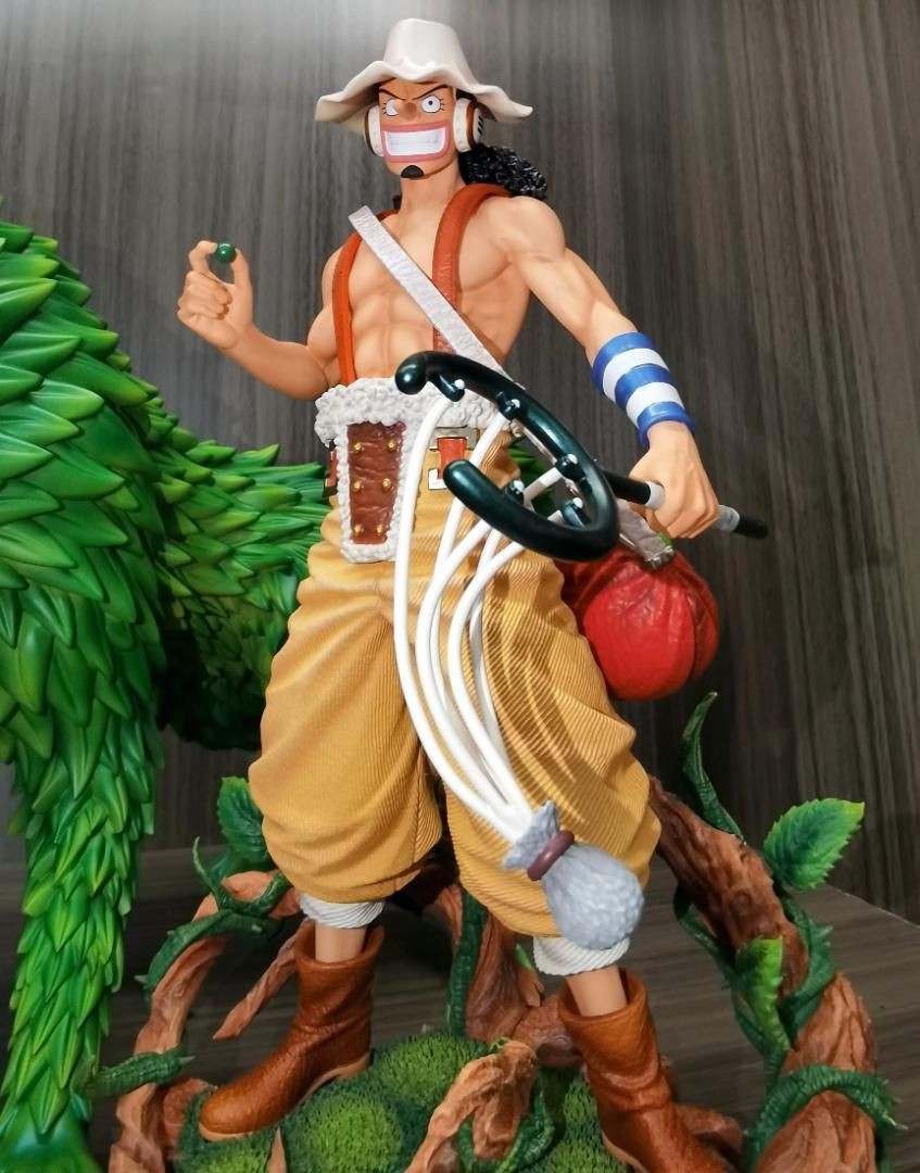 ワンピース ウソップ 衝撃狼草 セット ガレージキット