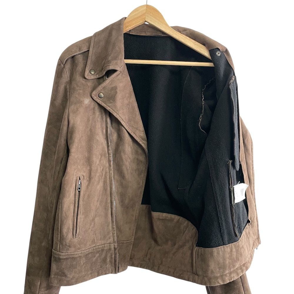 美品 Salvatore Santoro サルバトーレサントロ スエードレザー ダブル 
