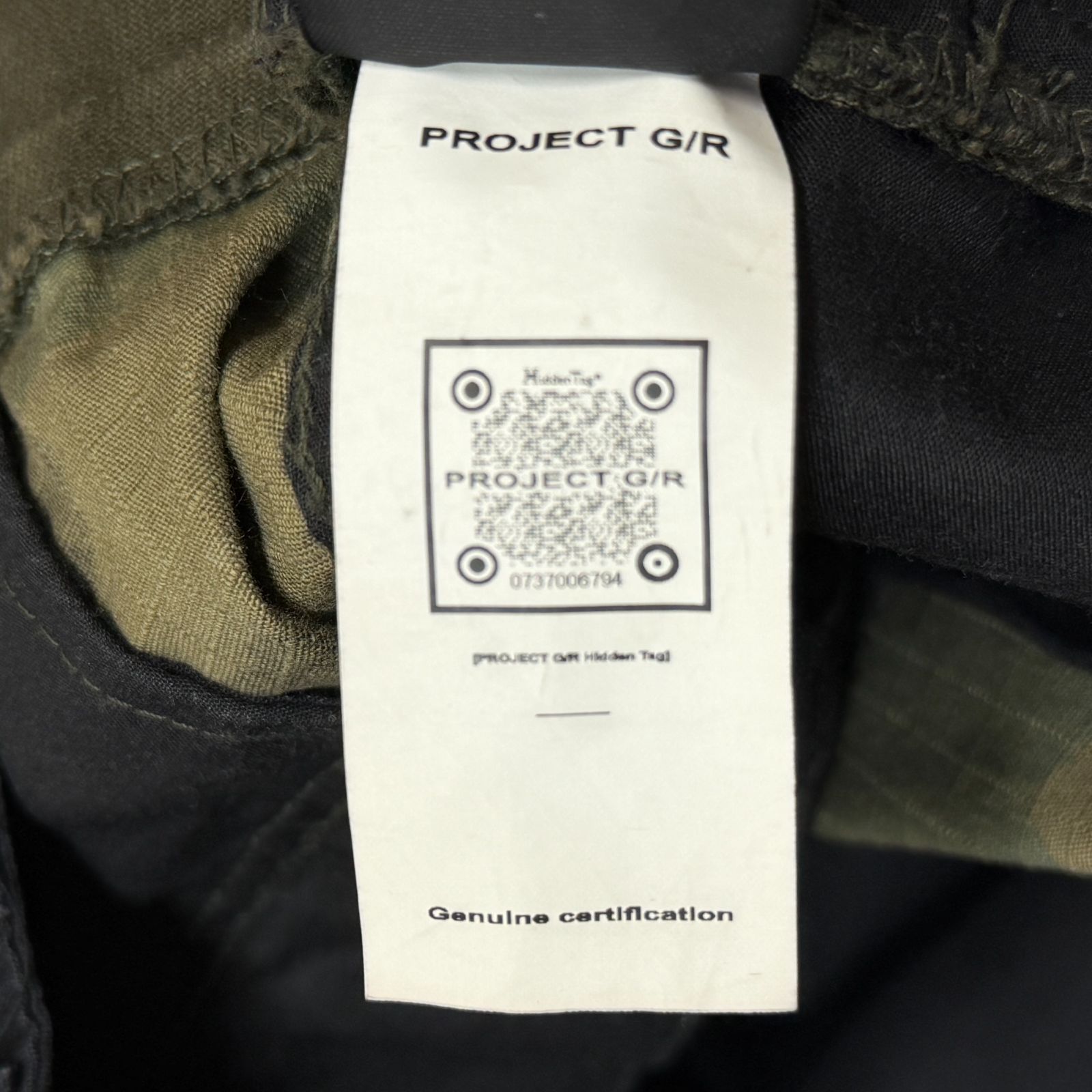 PROJECT GR 3LAYERD CARGO PANTS 未使用タグ付 PROJECT G/R - 3 LAYEReD CARGO PANTS | HBX - Globally Curated
