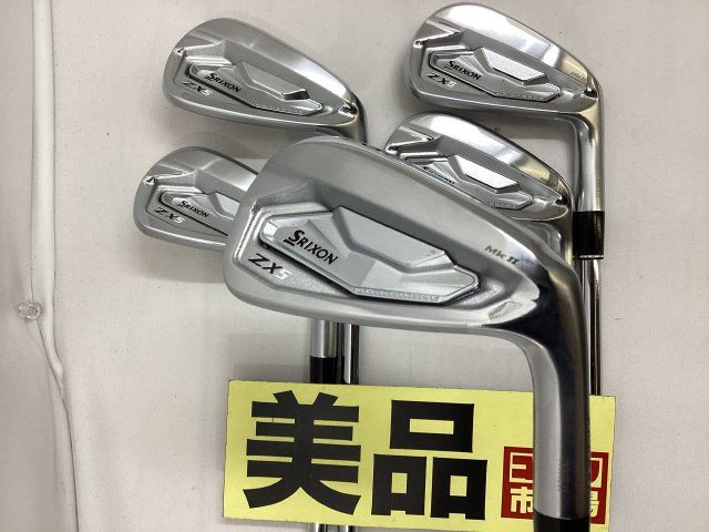 【中古】アイアンセット ダンロップ 【美品】スリクソンZX5 Mk II/Dynamic Gold EX TOUR ISSUE/S200/31[1749]杭全本店