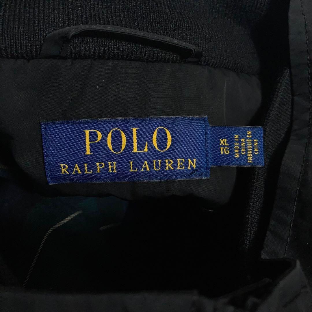 XLサイズ】RALPH LAUREN ブルゾン 刺繍ロゴ チェック
