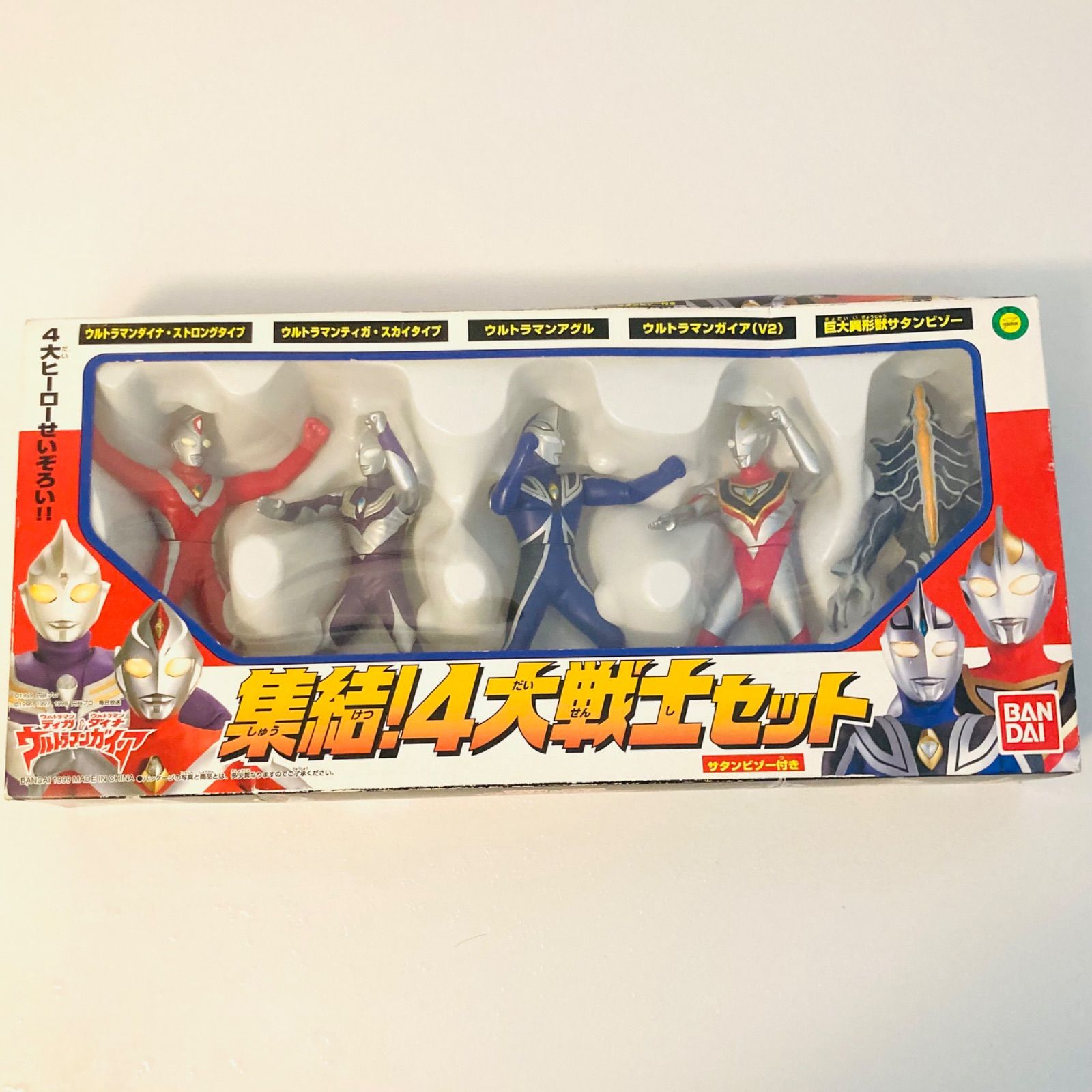 バンダイ ウルトラマンガイア 集結！4大戦士セット - メルカリ