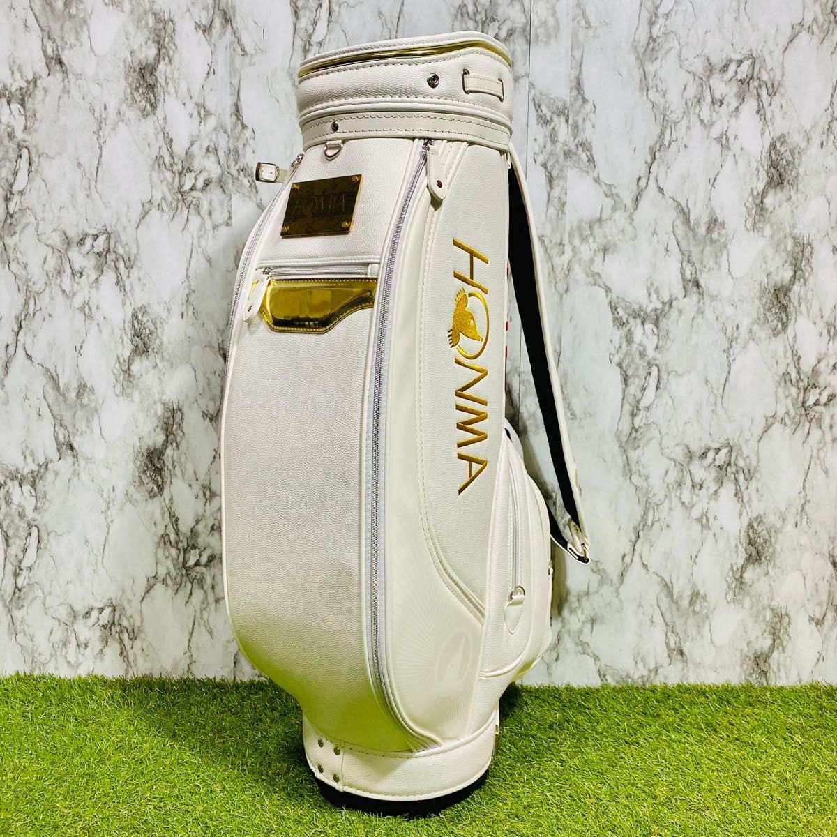 HONMA GOLF キャディバッグ CB12060 オーロラゴールドブラック