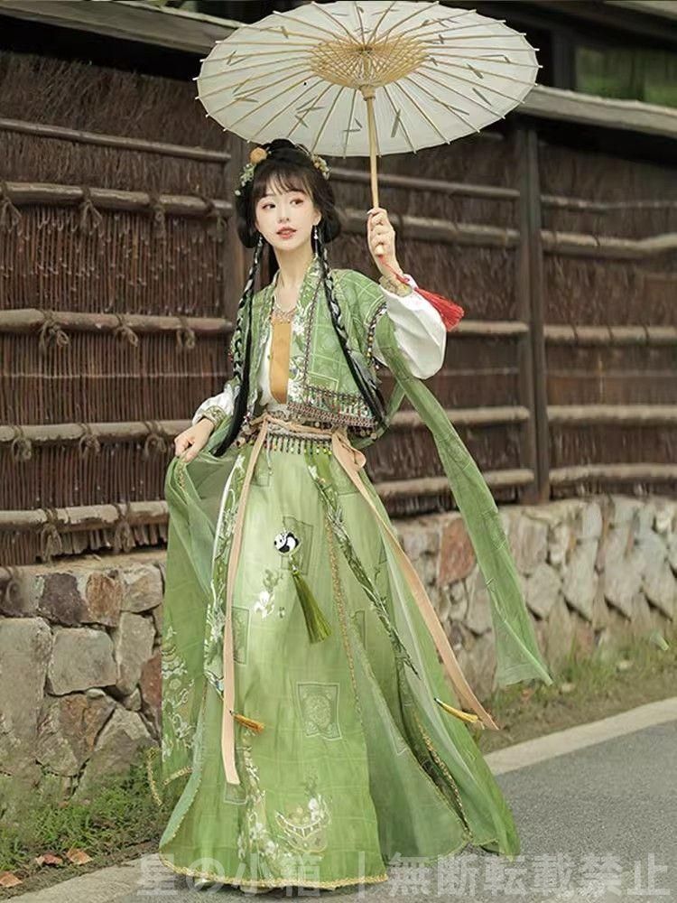 新品 漢服 コスプレ ワンピース 唐装 仙女服 中華風 コスプレ衣装 刺繍 