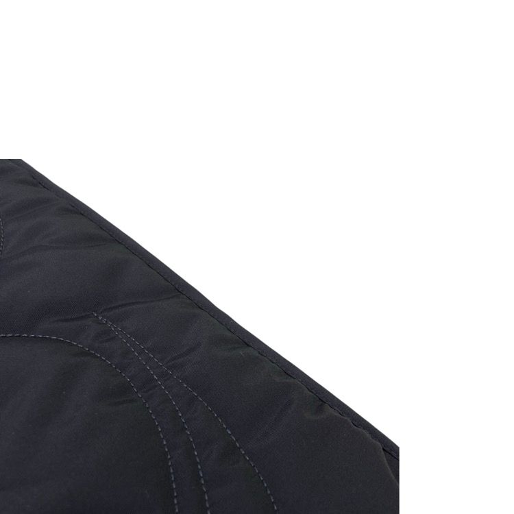 mame kurogouchi シルクナイロンキルティングスカーフ　navy 未使用品 2024AW Mame Kurogouchi マメクロゴウチ Silk Nylon