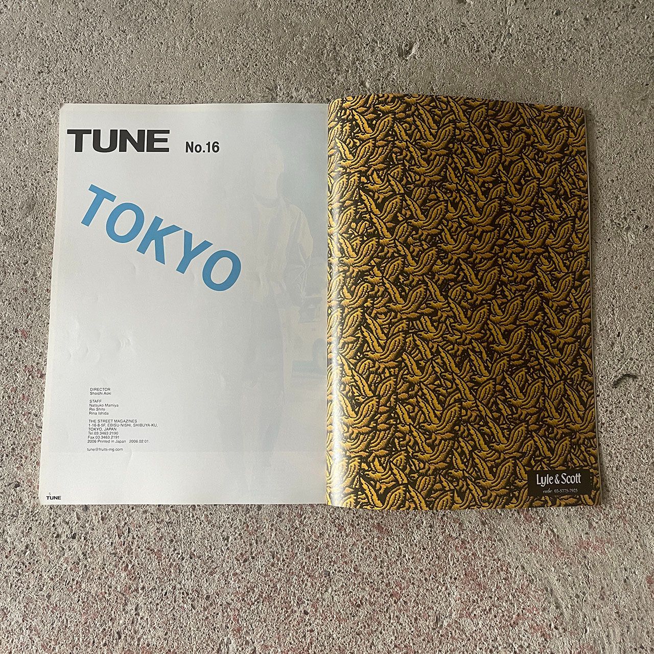 【old magazine】 TUNE　2006/02 No.16