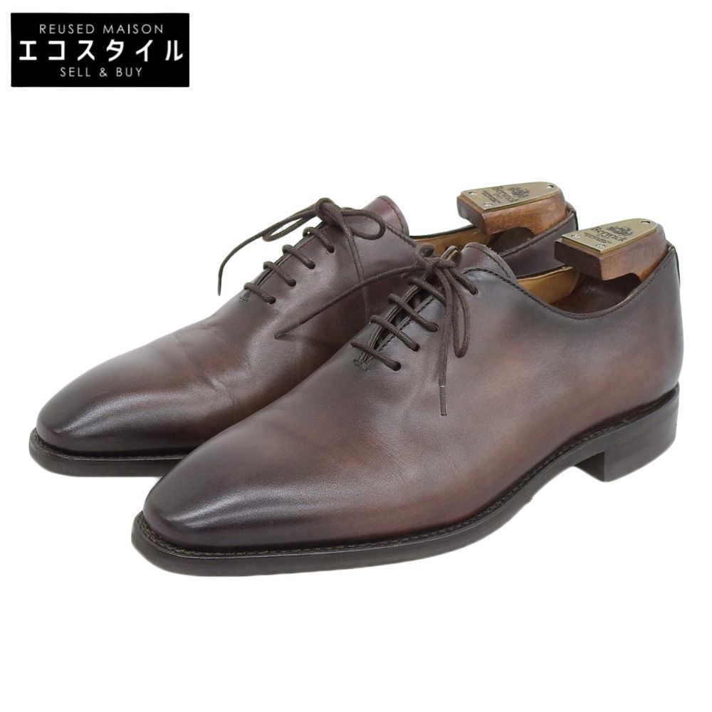 新品未使用品バーウィック　2429 サイズ5.5 BERWICK バーウィック 美品 2429SIDA ホールカット レザー シューズ