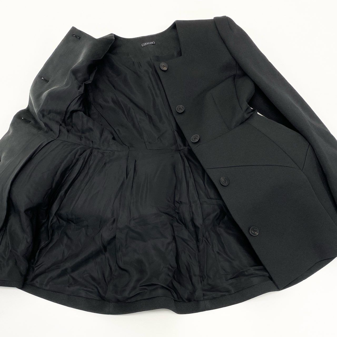 80e26 LUDLOW ラドロー BALLERINA バレリーナ 立体フレアジャケット