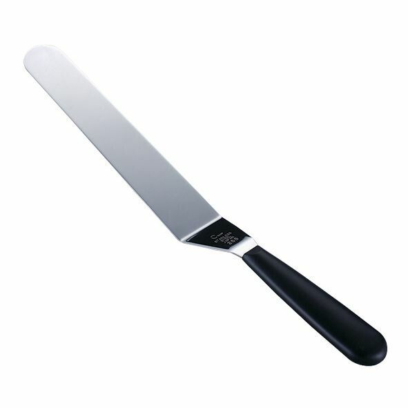 まとめ買い カンダ 黒プラ柄 スパチュラ クランク S-310C ×3