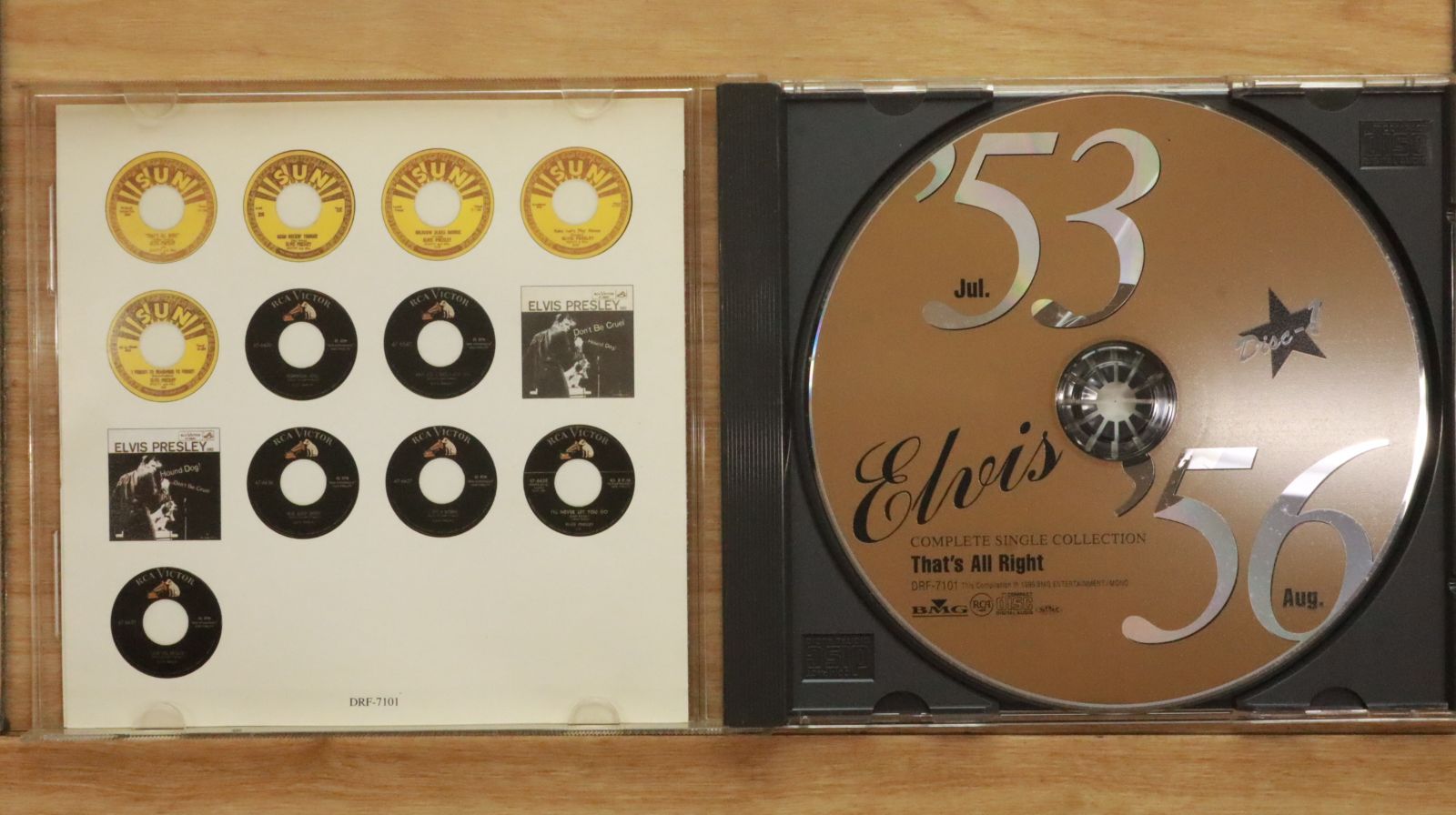 5836Elvis Presley エルビスプレスリー CD DVD まとめ売り エルヴィス・プレスリー/ライブほかElvis Presley DVD3点セット