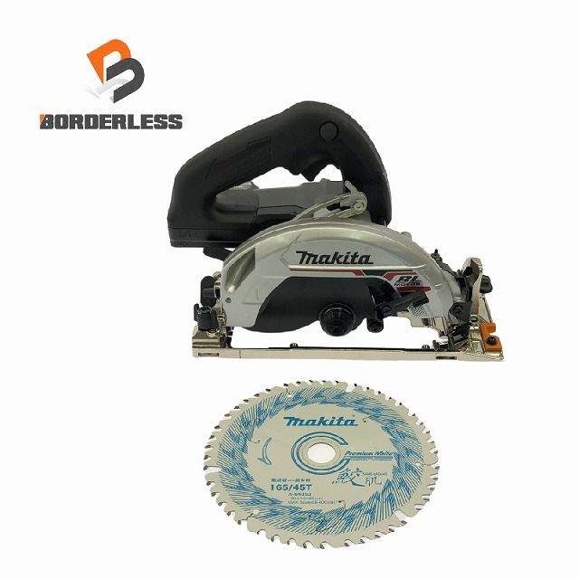 makita マキタ 18V 165mm 充電式マルノコ HS631D 黒|ブラック 鮫肌チップソー付 コードレス 丸のこ 丸ノコ 108485