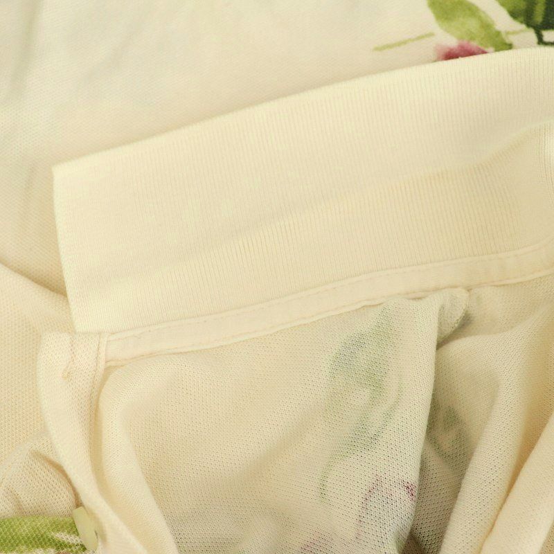 ラルフローレン RALPH LAUREN ポロシャツ 半袖 花柄 M