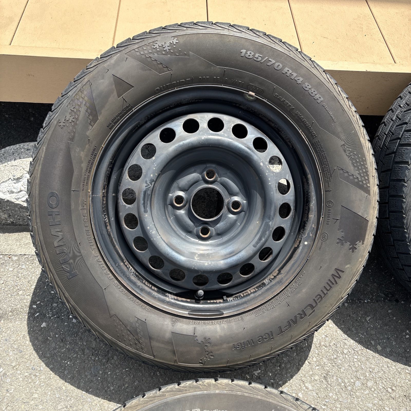 【値引きしました】フリード純正ホイール＋スタッドレスタイヤ 値引きしました】フリード純正ホイール＋スタッドレスタイヤ 2025年