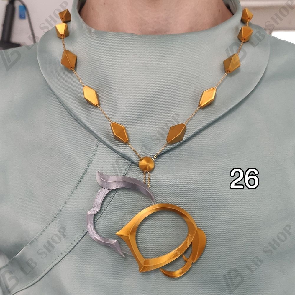Sky星を紡ぐ子どもたち cosplay シーズンネックレス 3D粗いチェーン版