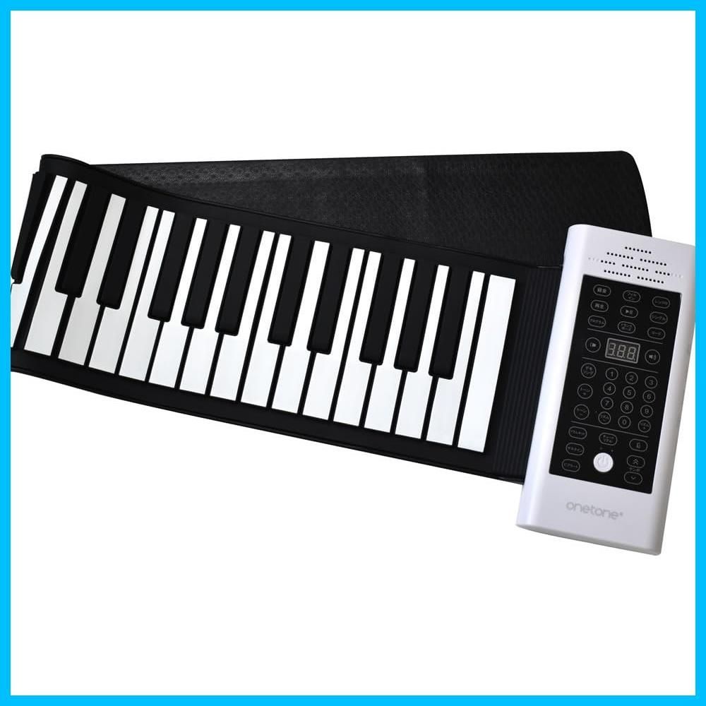 迅速発送】ONETONE ワントーン ロールピアノ (ロールアップピアノ) 61鍵盤 スピーカー内蔵 充電池駆動 トランスポーズ機能搭載 USB-MIDI対応  OTRP-61 サスティンペダル/USBケーブル/日本語マニュアル付属 - メルカリ