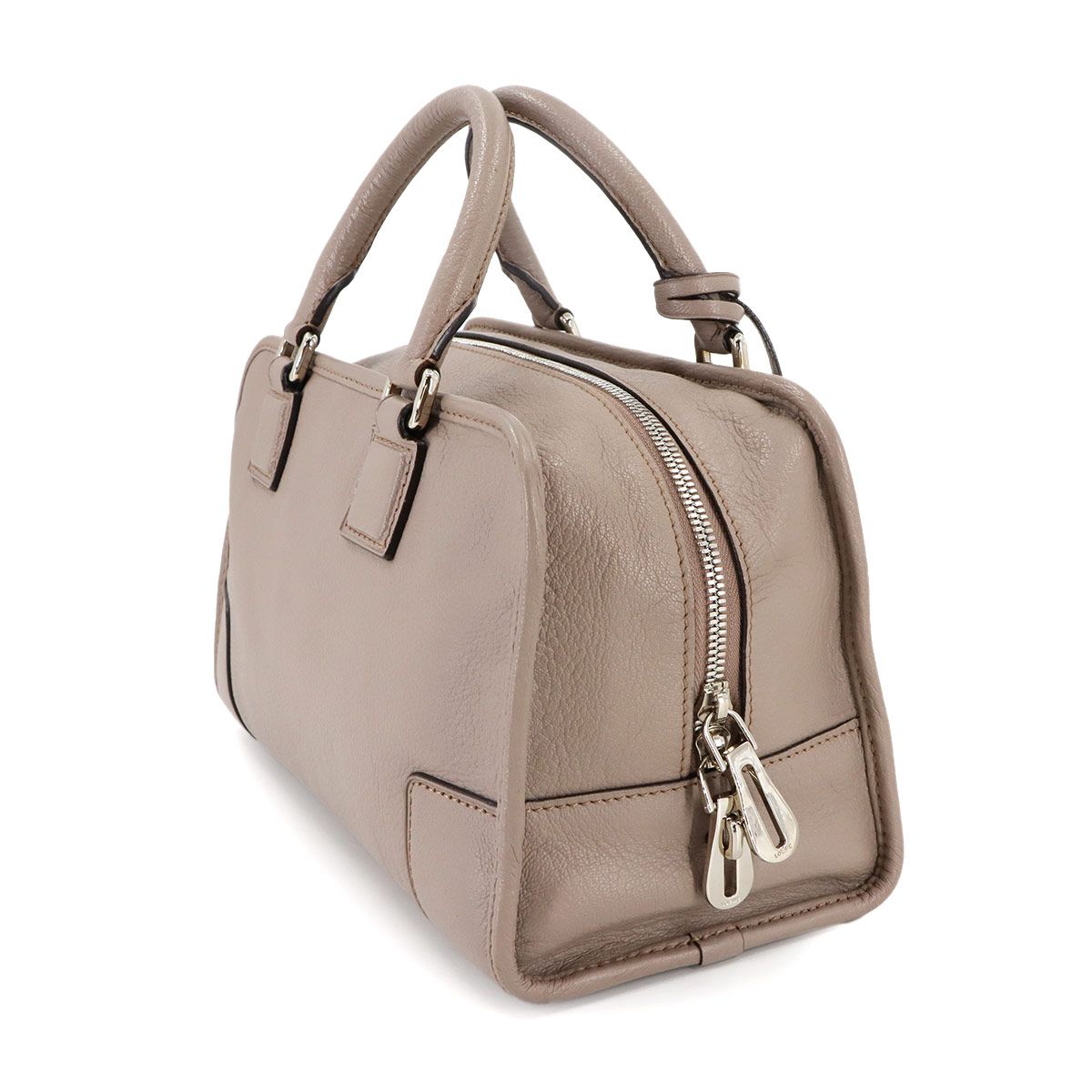 LOEWE ロエベ アマソナ28 レザー 編み込み ハンド バッグ ロエベ LOEWE アマソナ 28 ハンド バッグ レザー ベージュ