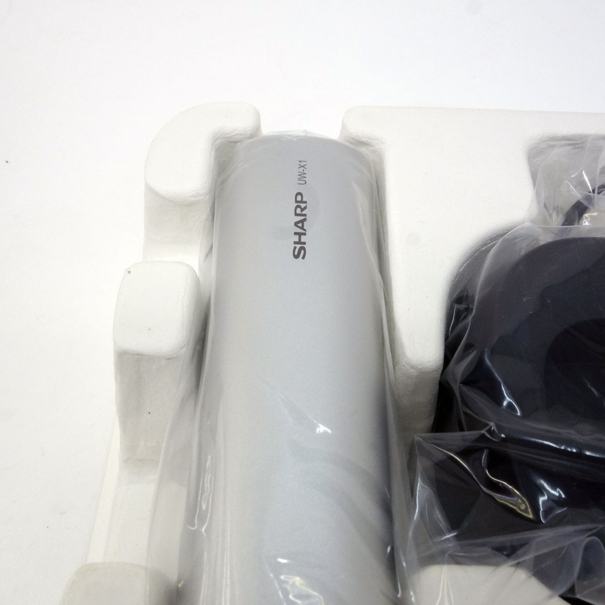 未使用】SHARP シャープ UW-X1-S 超音波ウォッシャー シルバー系