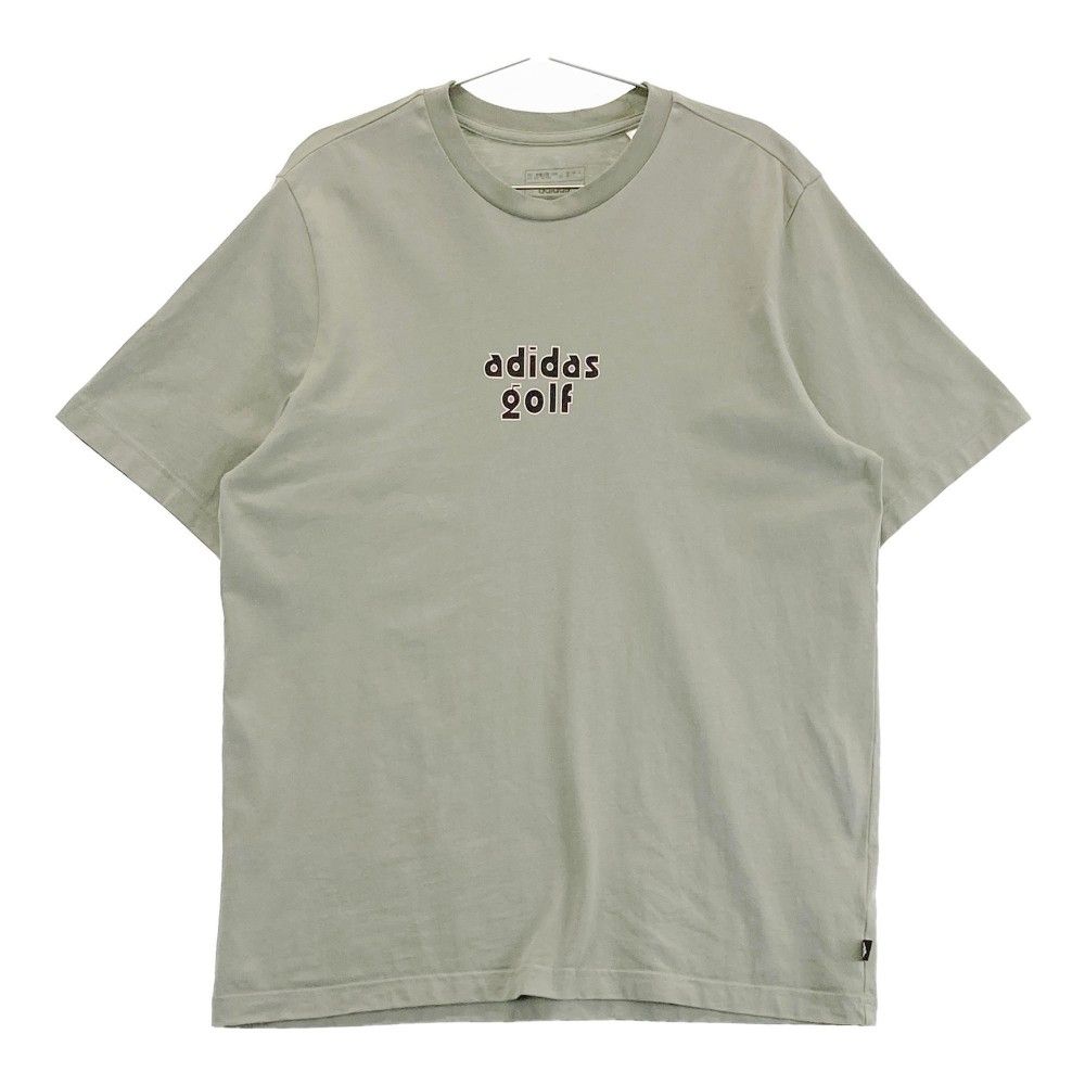 サイズ：2XL ADIDAS GOLF アディダスゴルフ 2023年モデル 半袖Tシャツ  グレー系 [240101296930]# ゴルフウェア メンズ ストスト