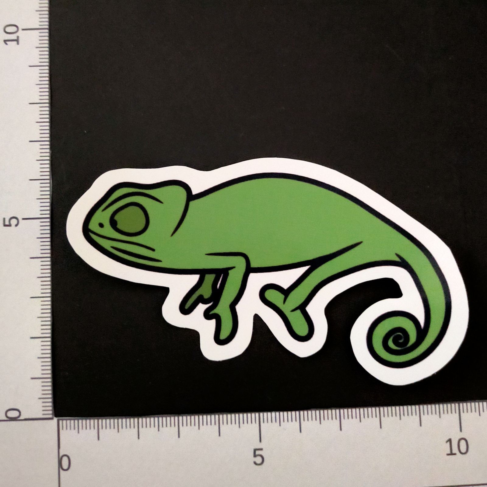 防水ステッカーカメレオン可愛い生き物