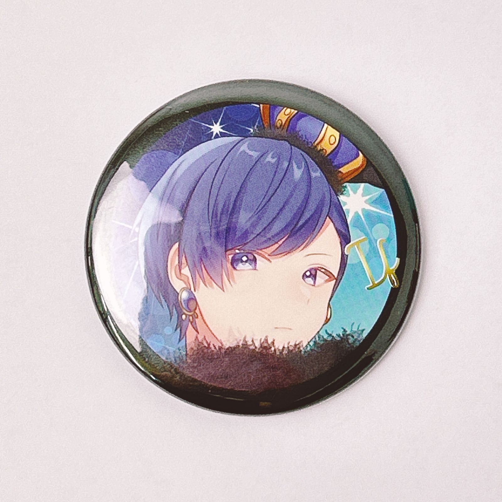 If 缶バッジ いれいす BlueMoon サイン入り いれいす サイン 缶バッジ If Blue Moon いれいす サイン 缶