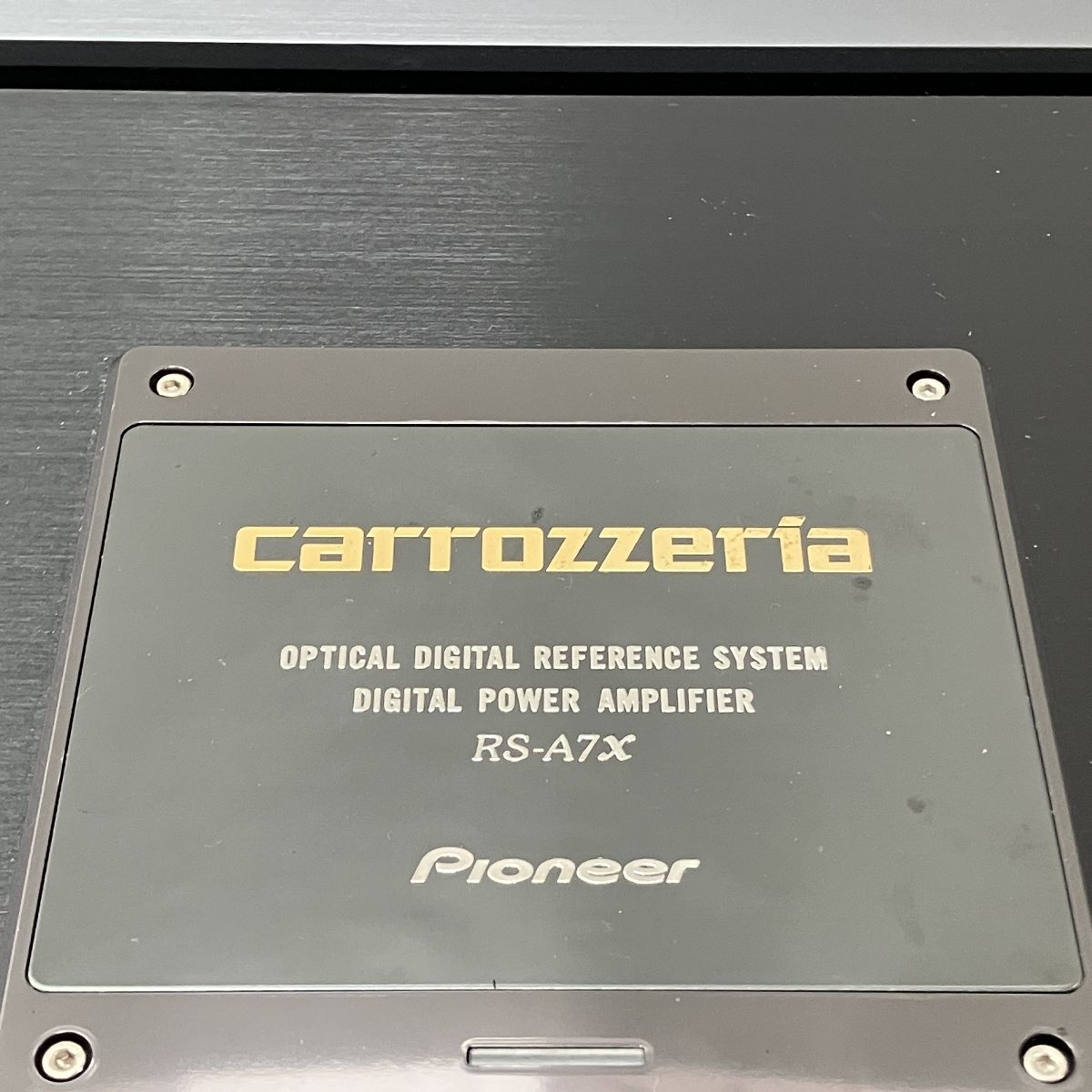 カロッツェリア デジタルパワーアンプ RS-A7X RS-A7X 商品概要 | ハイエンドオーディオ | カーAV | パイオニア