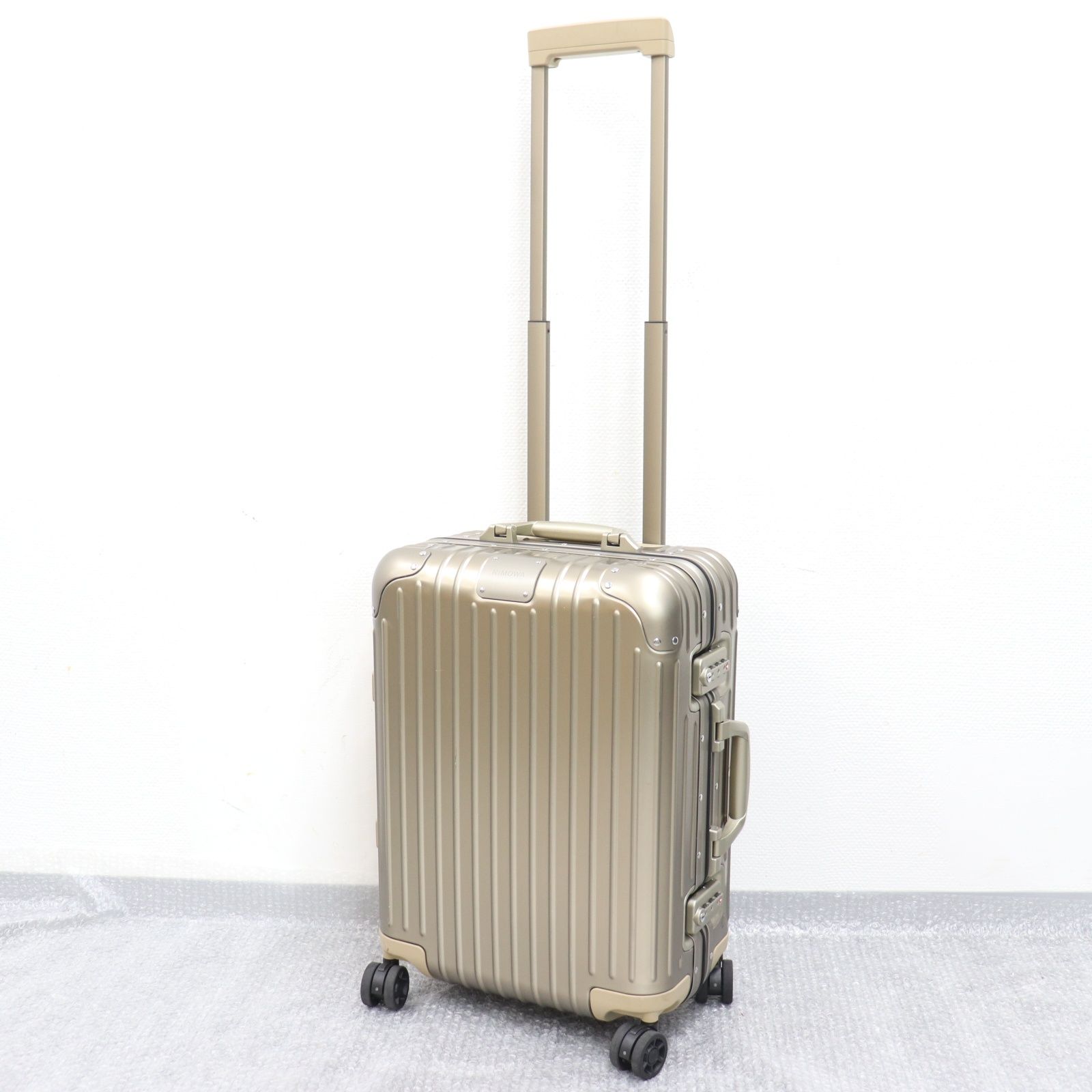 RIMOWA シャンパンゴールドキャリーケース 2輪 RIMOWA リモワ キャリーケース TOPAS TITANIUM トパーズ