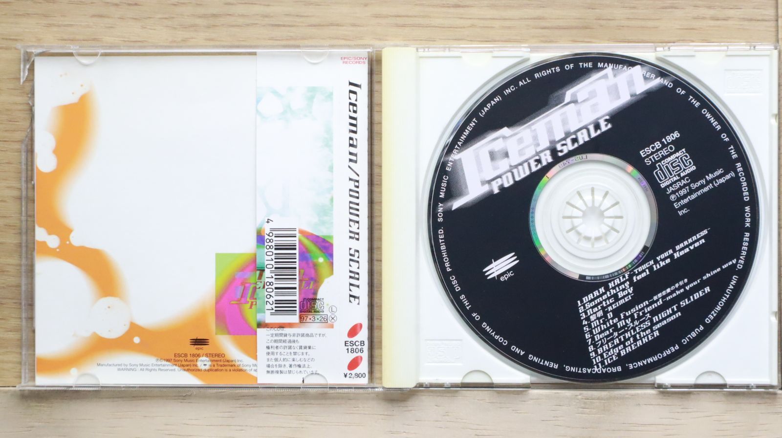 ICE BREAKER 国内盤 [CD] 国内盤CD☆アイスマン/Iceman□ POWER SCALE 【ESCB1806