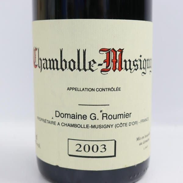 ジョルジュ ルーミエ シャンボール ミュジニー 2003 - メルカリ