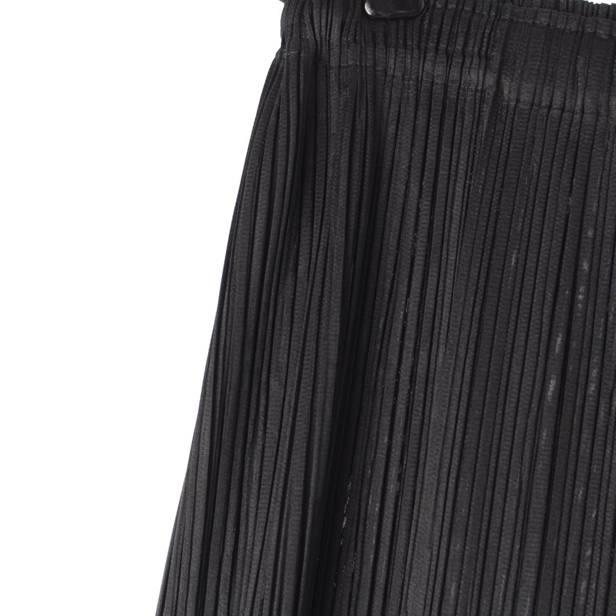 プリーツプリーズ イッセイミヤケ テーパードプリーツ パンツ ボトムス  