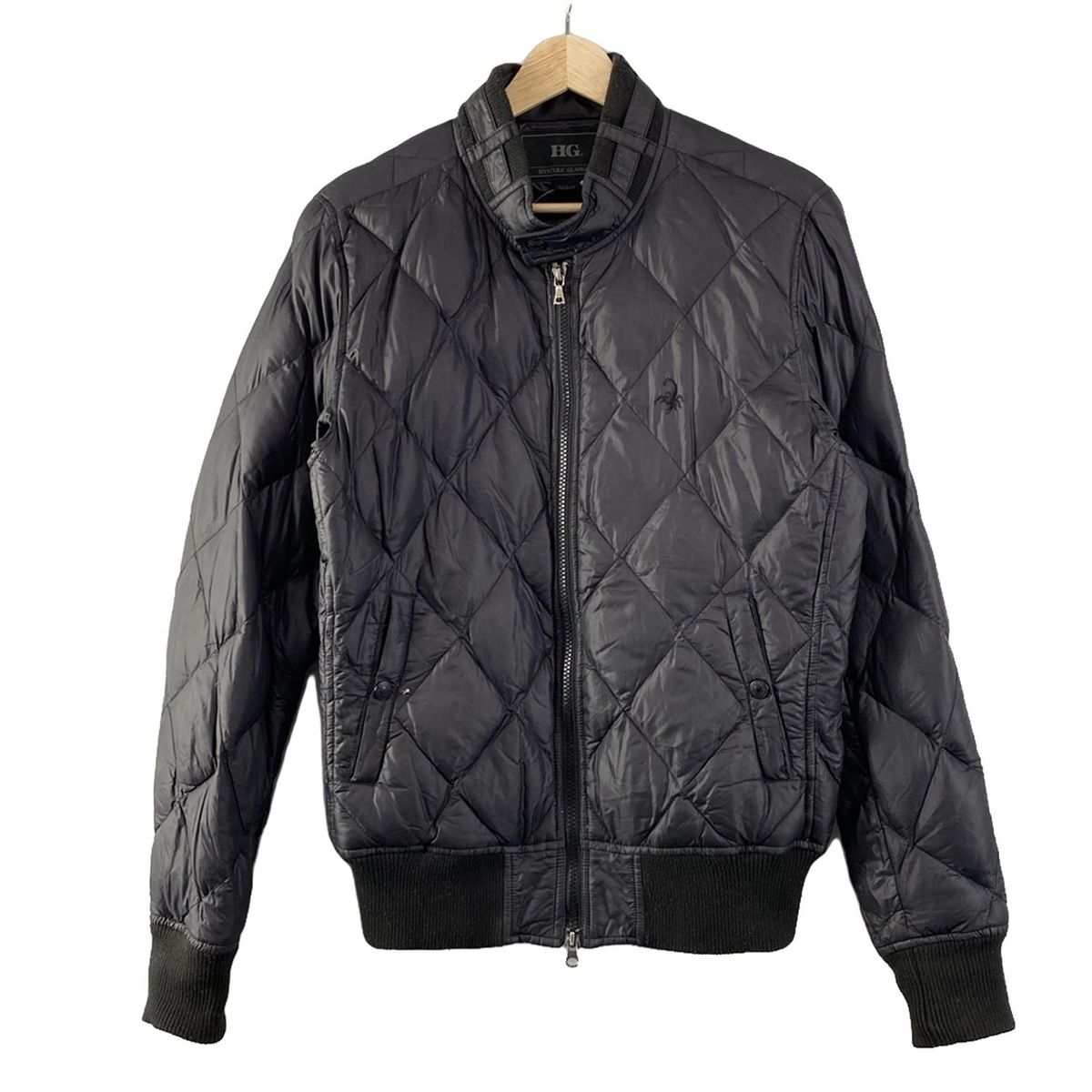 hysteric glamour ヒステリックグラマーダウンジャケット黒