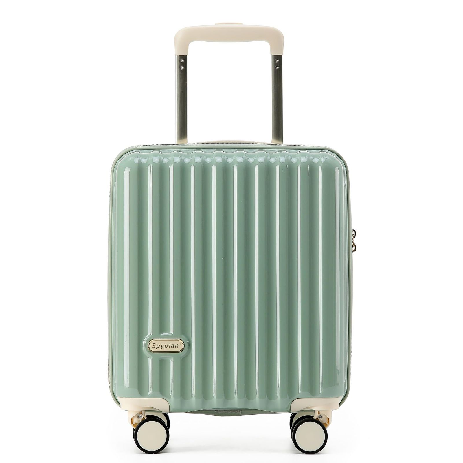 Spyplan スーツケース 機内持ち込み キャリーケース 小型 LCC対応 100 cm未満 超軽量 コインロッカーサイズ 26 L 1泊2日 耐衝撃 ファスナータイプ 静音 ダブルキャスター 360度回転 TSAロック搭載 レディース ショー