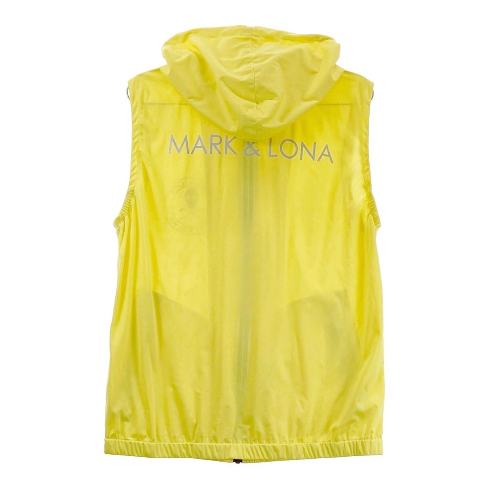 サイズ L MARK-LONA マークアンドロナ フード付 ジップベスト イエロー系 240101541089 ゴルフウェア メンズ ストスト