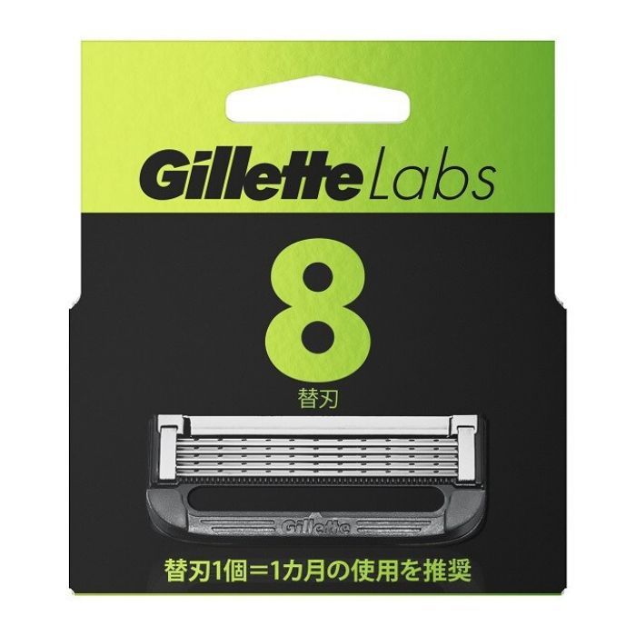 Gillette (ジレット) Pu0026G ラボ 角質除去バー搭載 替刃 8個入