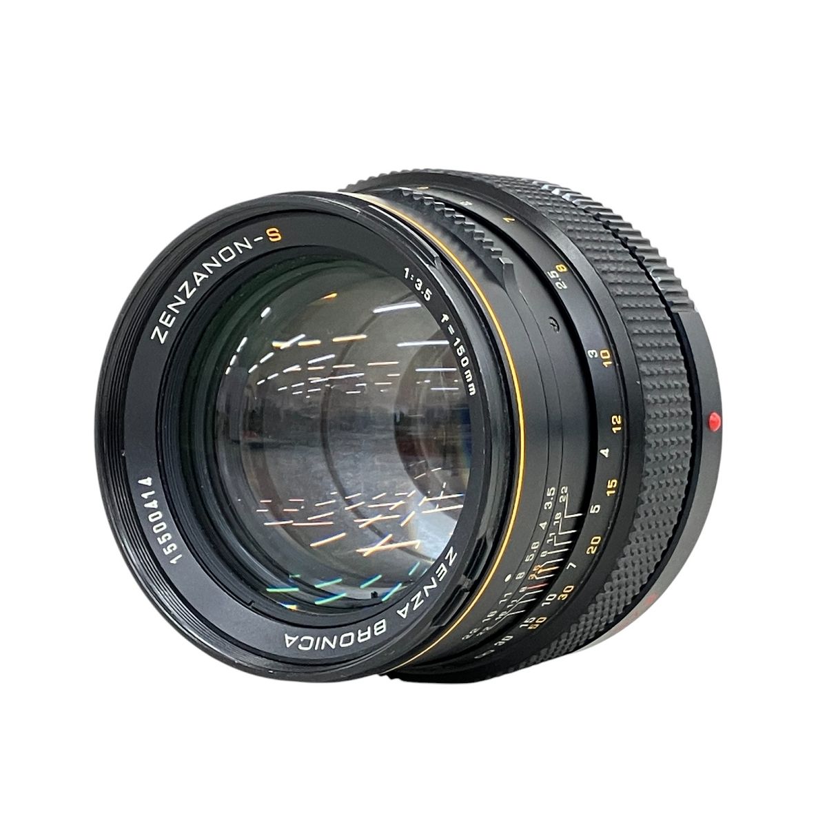 ZENZA BRONICA ZENZANON-S 1 3.5 f 150mm レンズ ジャンク K9842455
