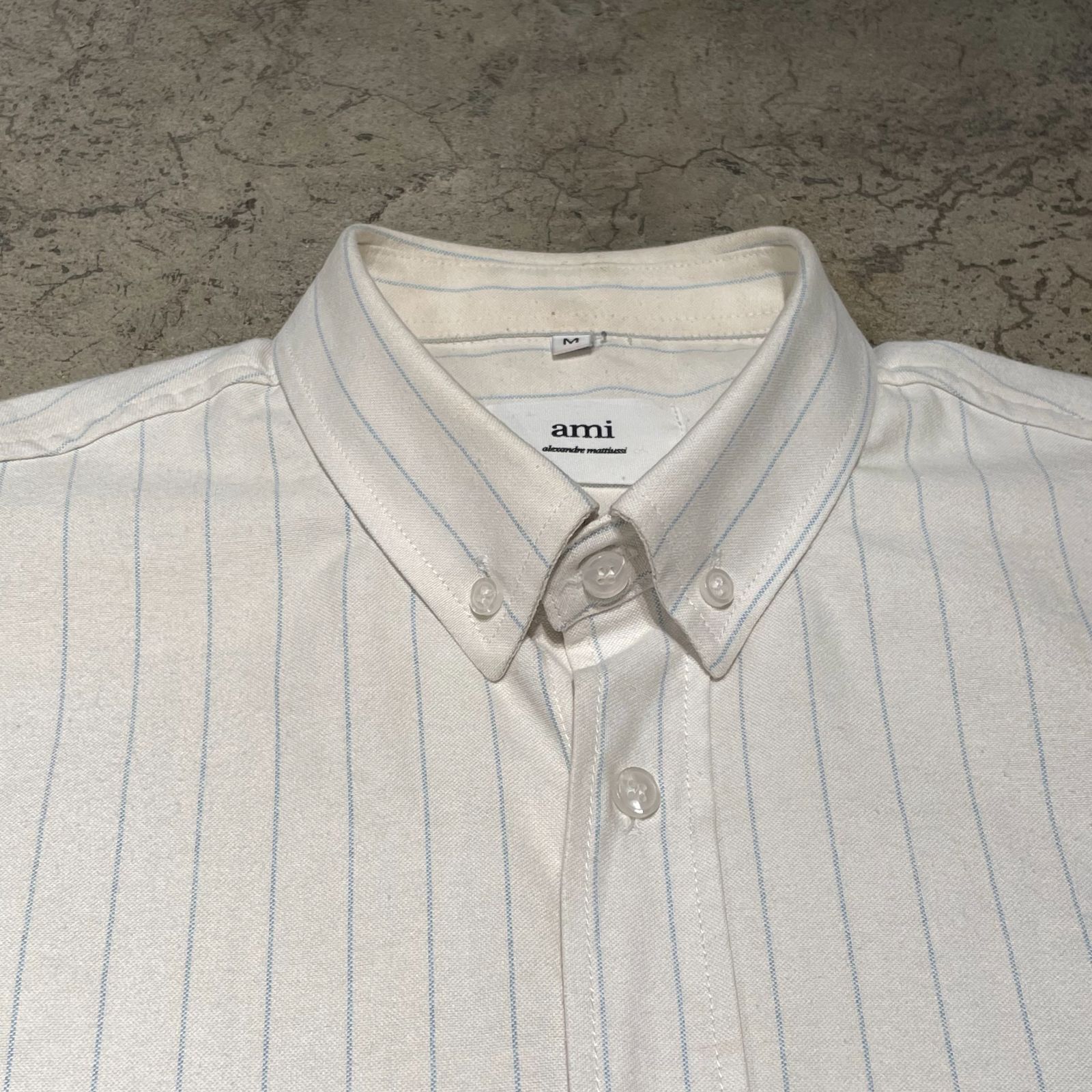 ami ストライプ Tシャツ 半袖 楽天市場】AMI ALEXANDRE MATTIUSSI AMI PARIS アミ パリス