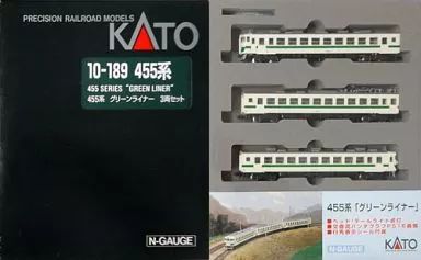 中古】鉄道模型 1/150 455系 グリーンライナー 3両セット [10-189