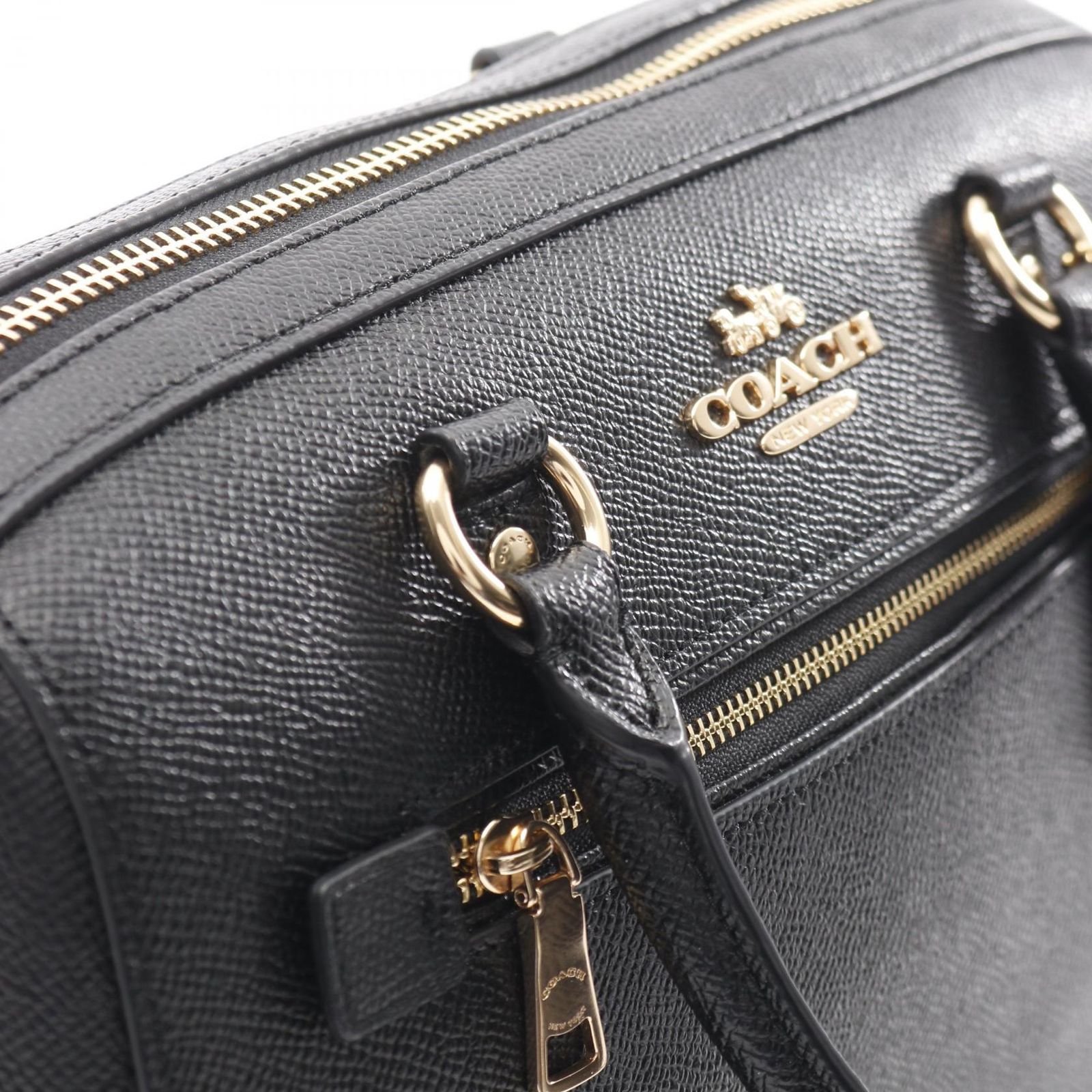 コーチ COACH ハンドバッグ ローワン サッチェル F79946 ブラック 