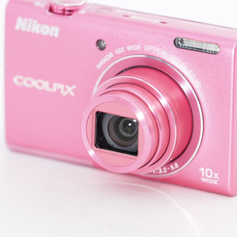 Nikon ニコンデジタルカメラ COOLPIX (クールピクス) S6200 チェリー