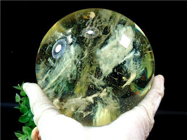 超大直径約：127mm 2361g★超綺麗★水晶丸玉179D1-94D06D