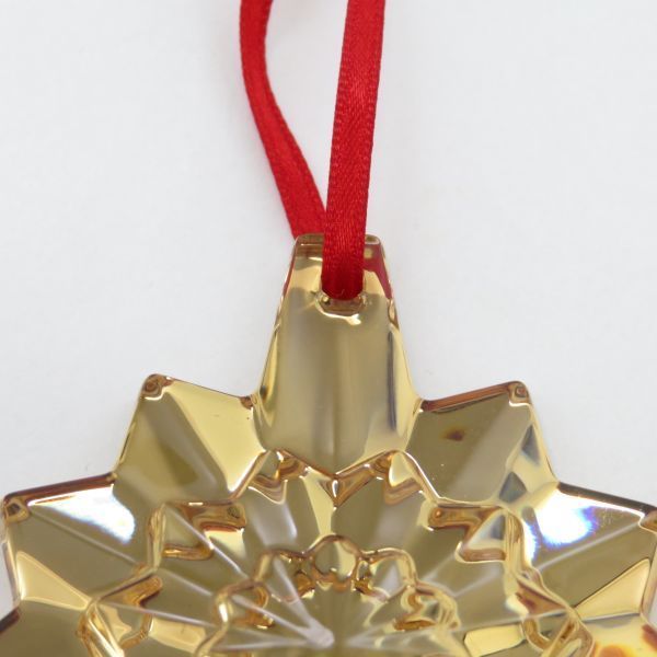 バカラ オーナメント クリスマス ゴールド NOEL2019 バッチ・箱付き バカラ オーナメント ○ クリスマス コレクション ノエル オブジェ 星