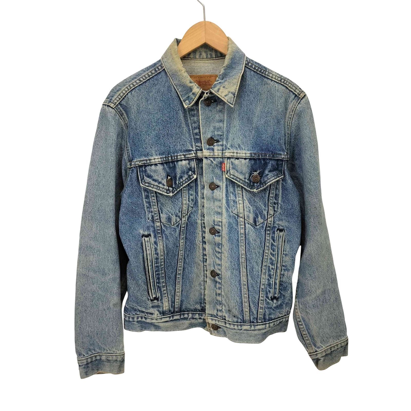Levi's 70507デニムジャケット80s 紙タグ ボタン裏523 Levi´s 70507デニムジャケット80s 紙タグ ボタン裏523