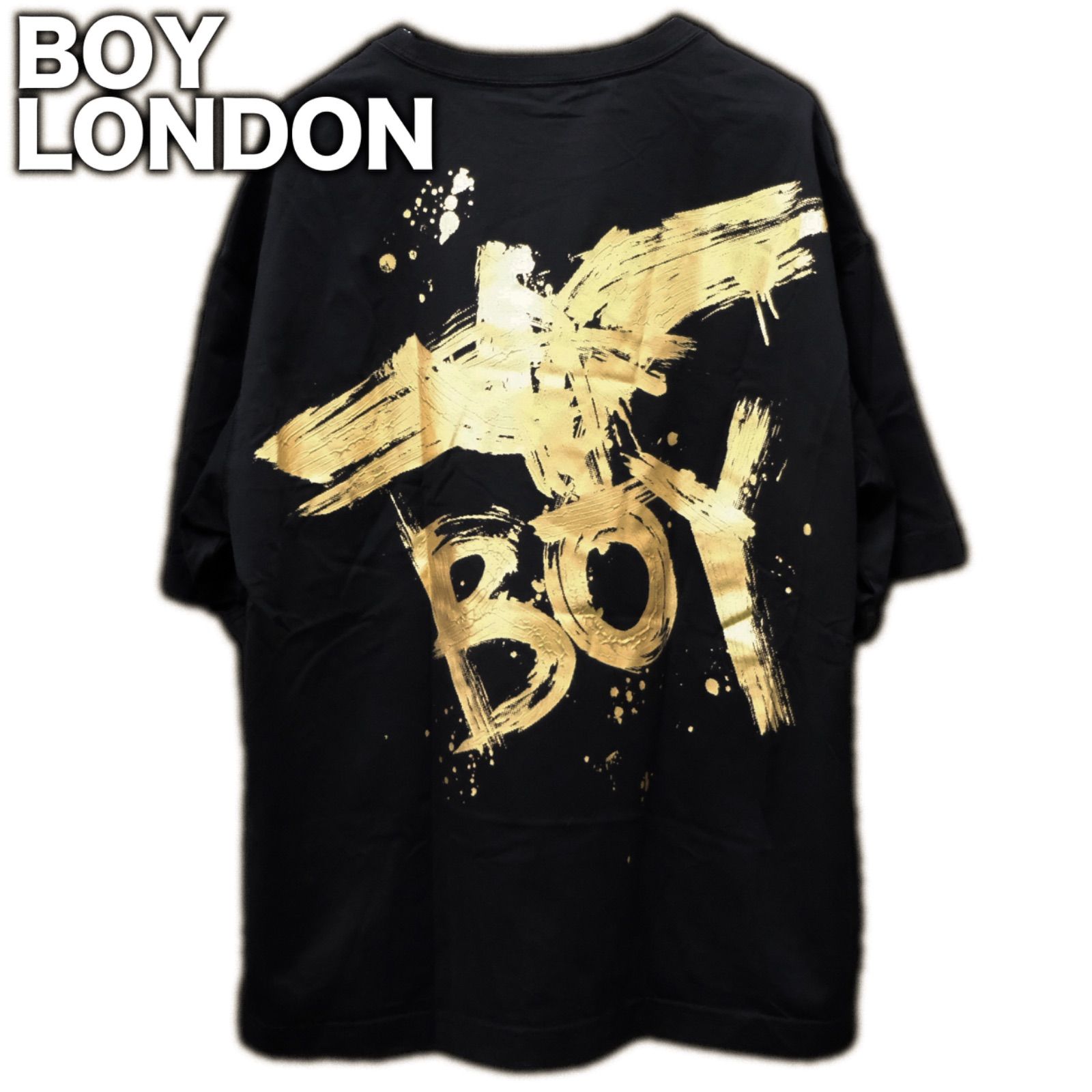 BOY LONDON★即発送★EAGLE GOLD PRINT ワンピース BOY LONDON BRUSH EAGLE GOLD T-shirt Sサイズ ボーイロンドン T