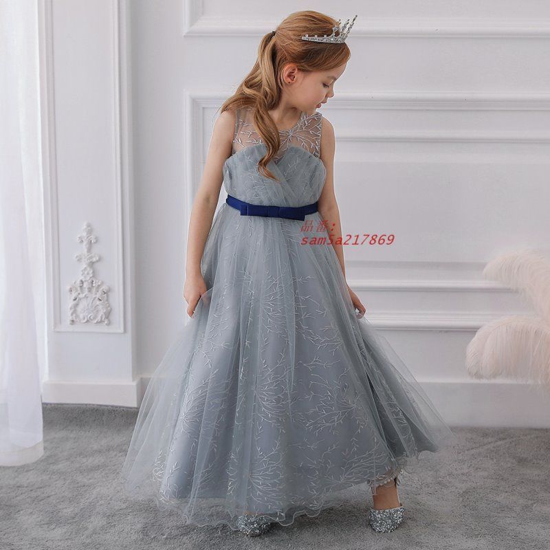 子供ドレス 発表会 フォーマル 結婚式 フィッシュテールドレス キッズドレス ジュニアドレス ピアノ 七五三 結婚式 コンクール ロングドレス 発表会 am5a217869
